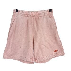 Nike Sportswear Sweat Shorts 6” Peach Orange Big Kids - L
